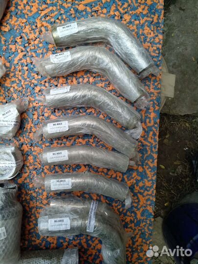 Выхлоп Mg-race нержавейка две стороны Ford Focus 3