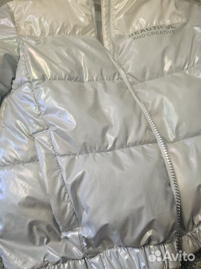 Пуховик детский 140 демисезон