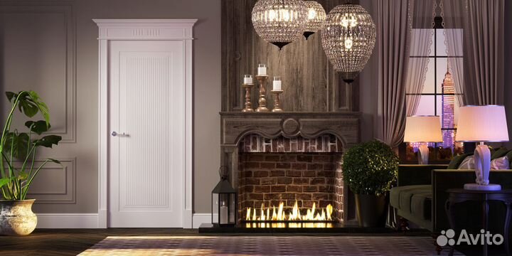 Двери межкомнатные с установкой