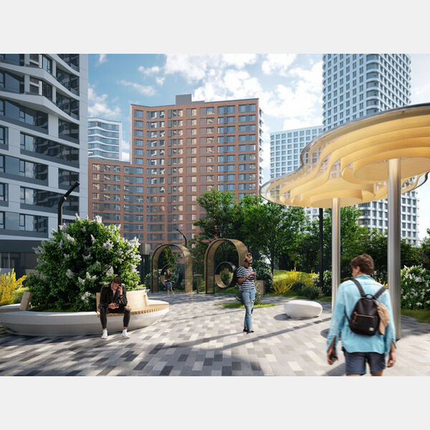 3-к. квартира, 90,9 м², 26/27 эт.