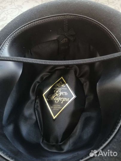 Шляпа фетровая женская новая