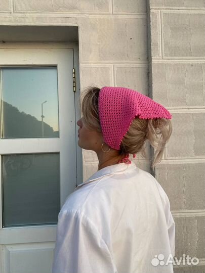 Вязаная косынка