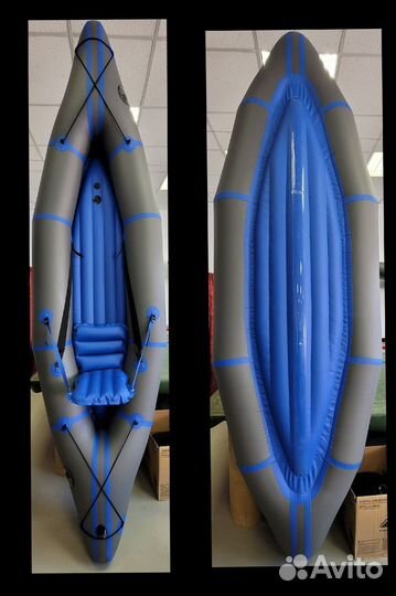 Лодка пакрафт Пилигрим с надувным дном