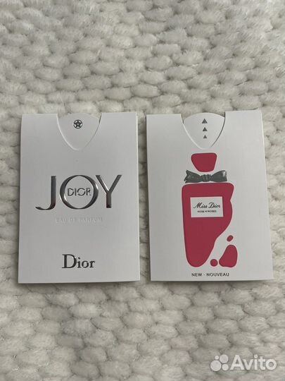 Новые пробники Dior