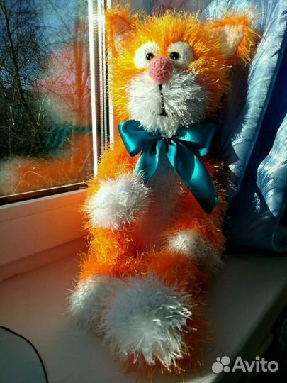 Кот Апельсин ручной работы