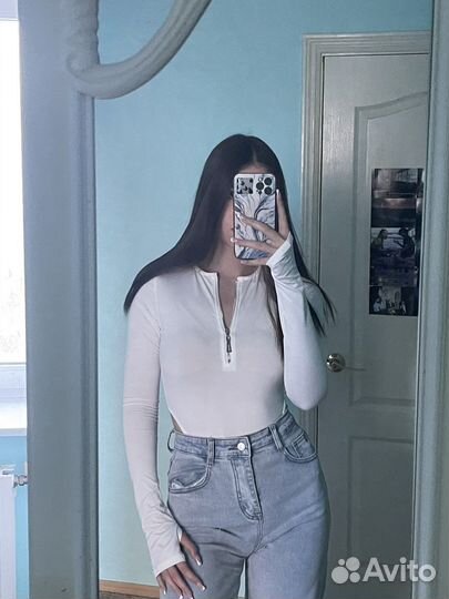 Боди белое M новое