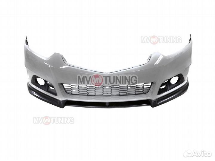 Юбка переднего бампера Modulo на Honda Accord 8