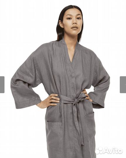 Халат женский hm лён
