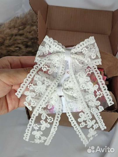 Бантики для школы, школьные бантики, резинки