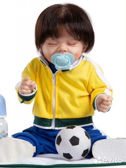 Кукла реборн силиконовая новая 50 см рост