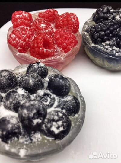 Мыло ручной работы Десерт ягодный