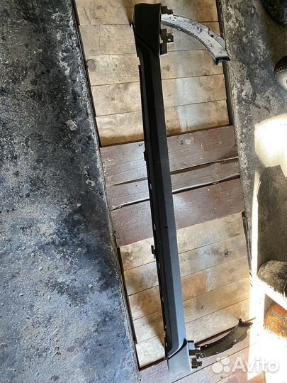 Юбка переднего бампера Hyundai Tucson 3