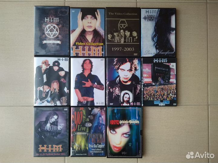 Двд и CD диски с музыкой