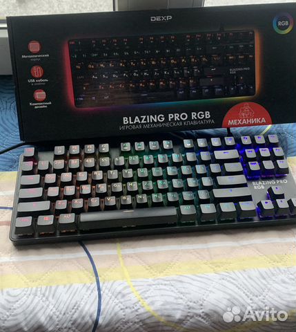 Механическая клавиатура dexp Blazing Pro RGB купить в Санкт-Петербурге ...