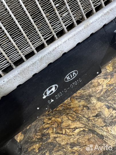 Радиатор охлаждения Киа Пиканто 1 SA