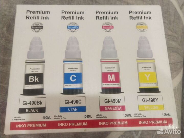 Краска для принтера inko gl-490