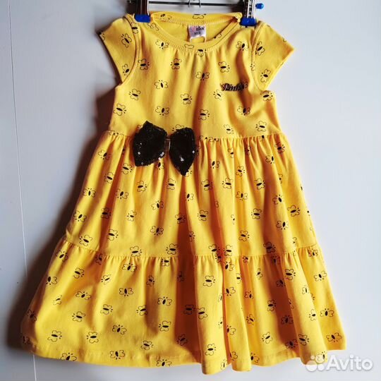 Платья новые для девочек 92