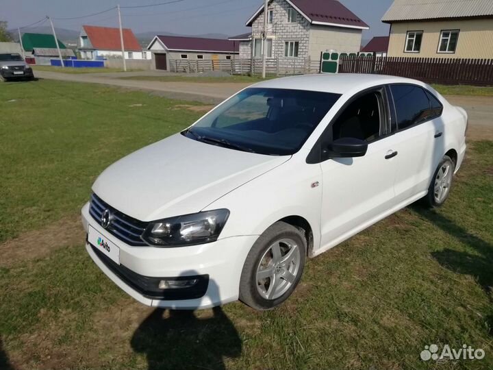 Volkswagen Polo 1.6 МТ, 2018, 136 000 км