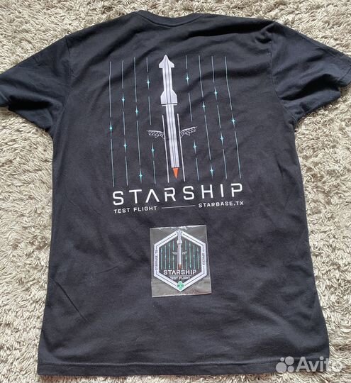 Коллекционный шеврон Starship Space X