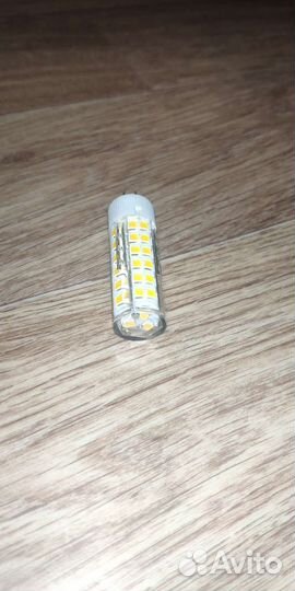 Лампа светодиодная G4-5 Вт-AC/DC 12 В-3000 К