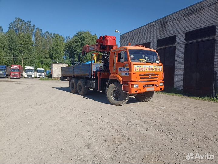 КАМАЗ 43118 с КМУ, 2013