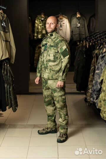 Костюм тактический (боевой) аку (ACU), зелёный мох