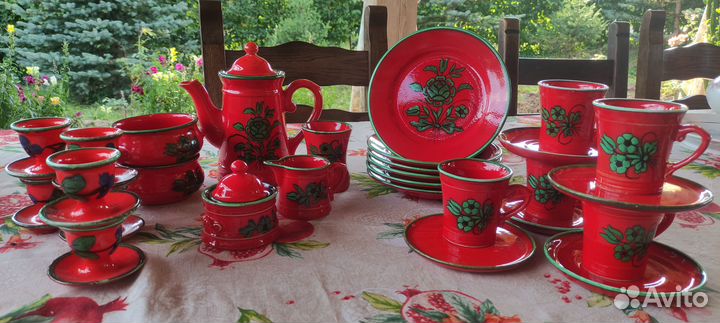 Керамический сервиз