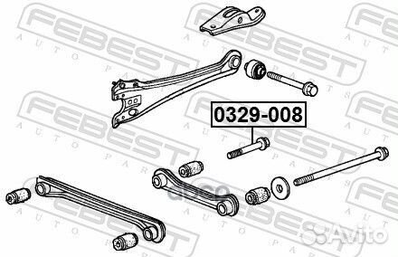 Болт с эксцентриком honda accord 1994-1997