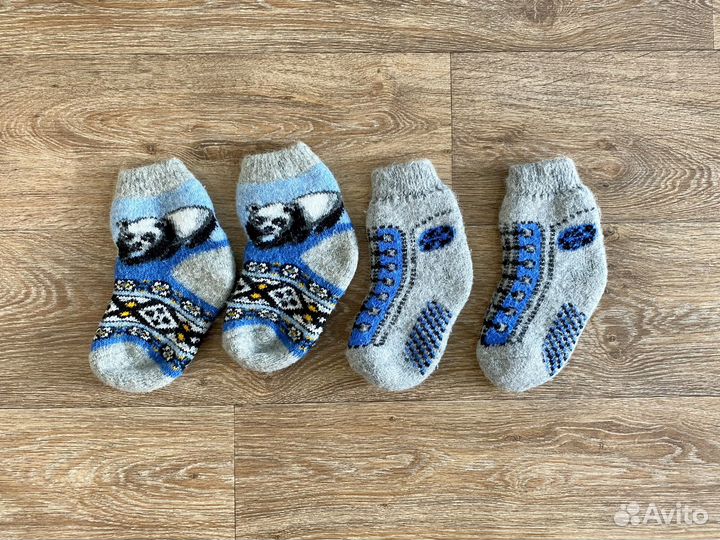 Шерстяные носки 16 см