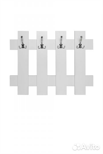 Вешалка с крючками решетка Лайт 790х32х600