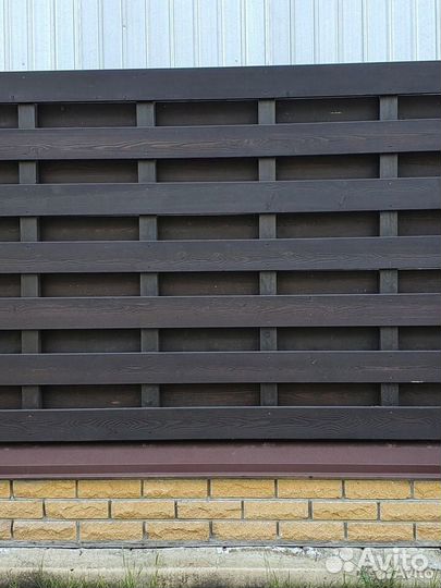 Доска заборная лиственница 20х90х4000мм