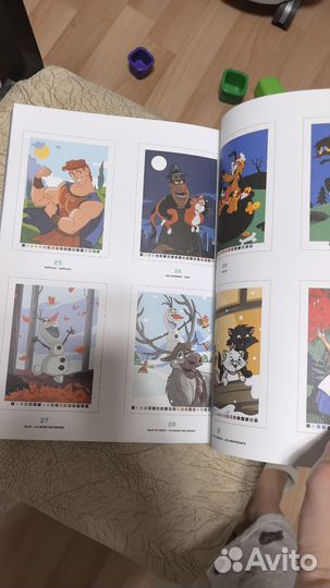 Оригинал Раскраска hachette Disney Saisons