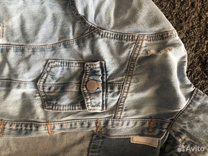 Джинсовка для девочки 152