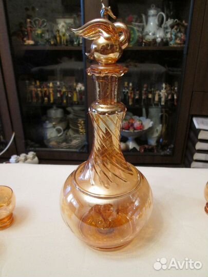 Коньячный набор из тонкого стекла