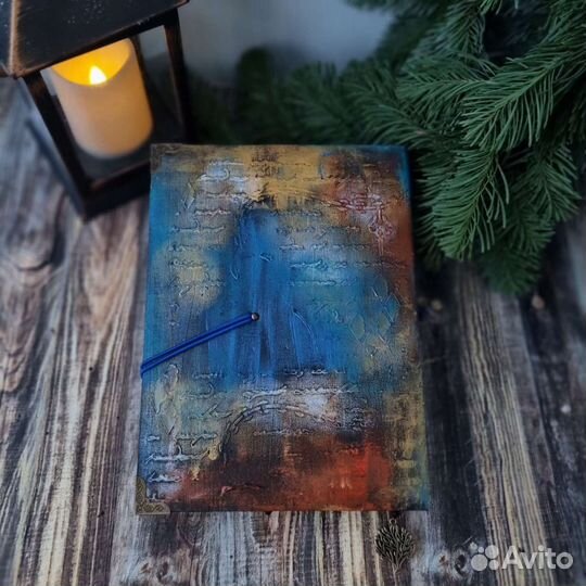 Блокнот ручной работы (состаренные страницы)