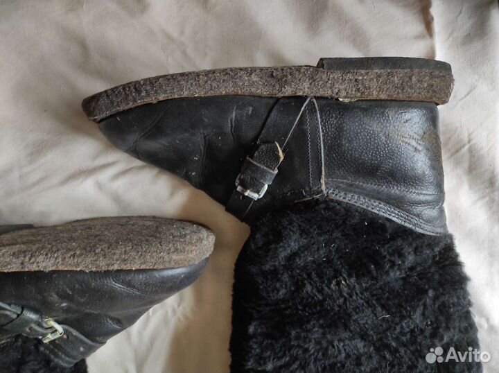 Мужские лётные унты СССР