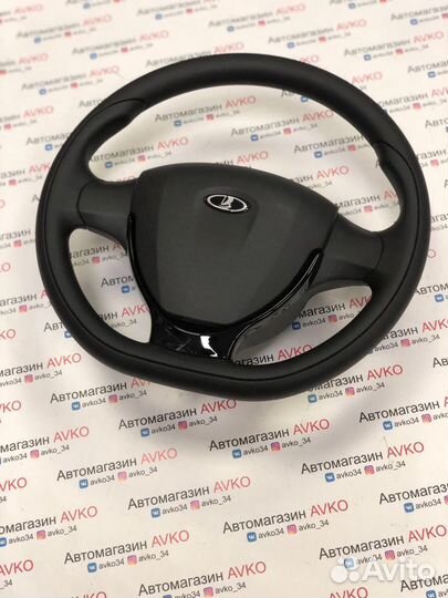 Руль Приора2 адаптированный на Ваз Классика Нива