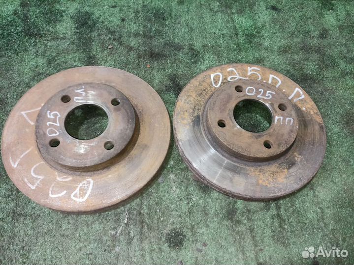 Диск тормозной передний вентилируемый Ford Fusion