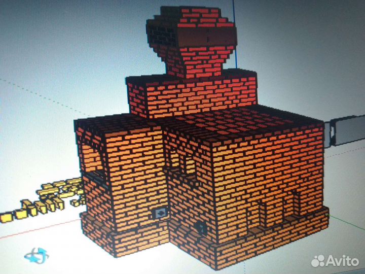 Руская печь с лежанкой,горнилом и варочной панелью