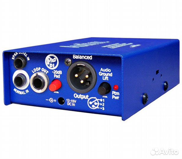 ARX PRO DI DUO Двухканальный активный DI Box