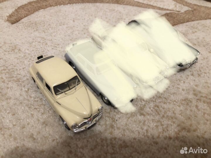 Модели 1:43 автолегенды СССР