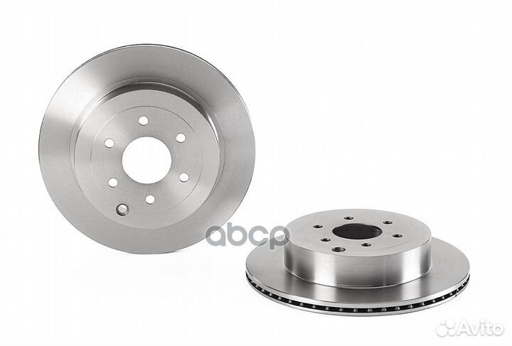 Диск торм. зад.308x18 6 отв. 09.B591.10 Brembo