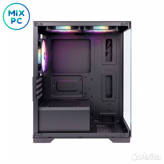 Корпус 1STPlayer miku Mi2 Black Mi2-BK-3F1