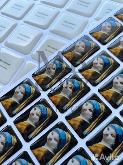 3D стикеры/наклейки со смолой/стикерпаки