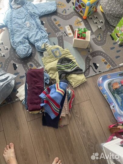 Пакет вещей на мальчика до года