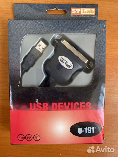 Кабель переходник USB LPT