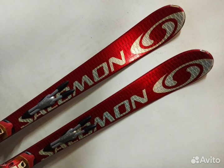 Горные лыжи 175см + ботинки 44р