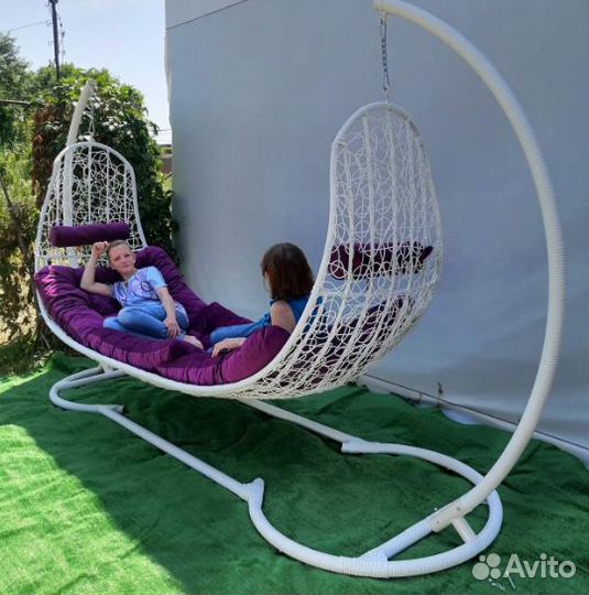 Подвесное кресло для двоих