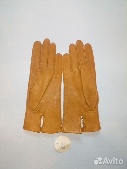 Перчатки женские винтаж гум