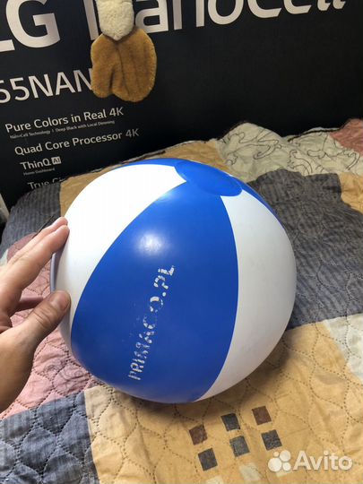 Надувной мячик